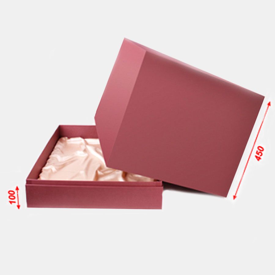 Коробка крышка-дно с низким бортиком с ложементом заказ TP_000122_L 