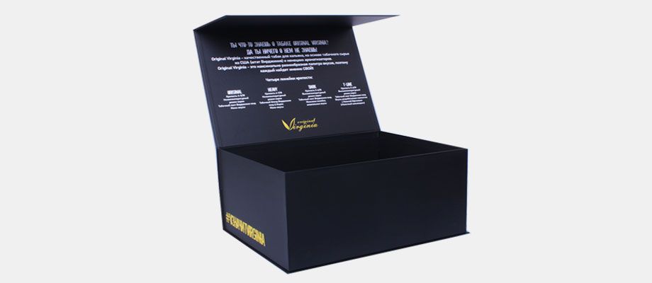 Коробка-шкатулка с откидной крышкой на магните ТР_204673