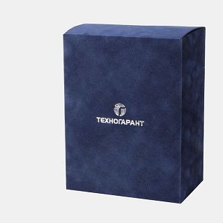 Бархатная самосборная коробка для корпоративного подарка