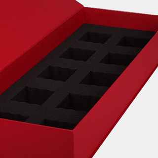 Коробка-шкатулка на магнитах с ложементом заказ TP_223239_L 