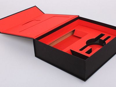 Коробка с ложементом из ЭВА, МГК, дизайнерская бумага