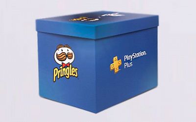 Коробка для PlayStation PRINGLES